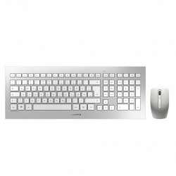 Cherry Desktop DW 8000 [DE] Wireless silver/white